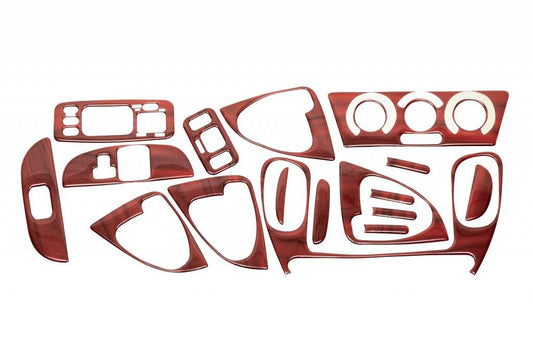 Overlays on the panel under the tree for Toyota Yaris Verso 2000-2004 - Reelken Auto