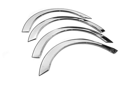 Fender flares (4 pcs, stainless steel) for Renault Kangoo 2008-2020 - image 6