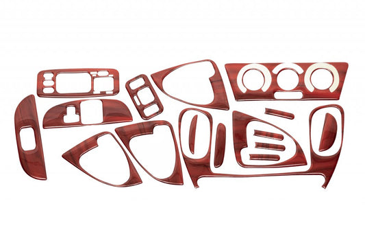 Dashboard Trim Wood Look for Toyota Yaris Verso 2000-2004 - image 1