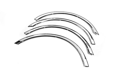 The pads on the arches (4 pieces, stainless steel) for Skoda Roomster 2006-2015 - Reelken Auto