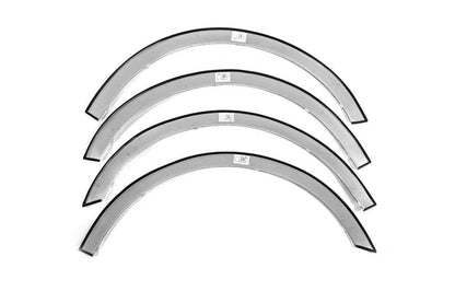 The pads on the arches (4 pieces, stainless steel) for Skoda Roomster 2006-2015 - Reelken Auto
