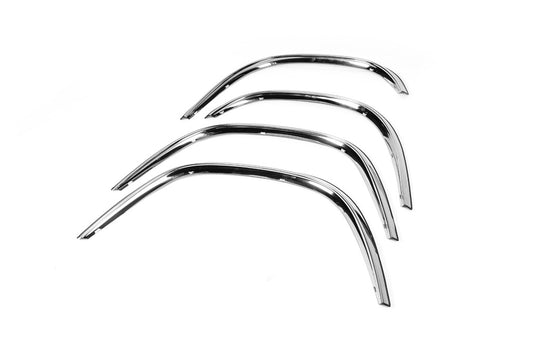 Fender Trim 1982-1989 (4 pcs, Stainless Steel) for Mercedes W201 (190) 1982-1993 - image 2