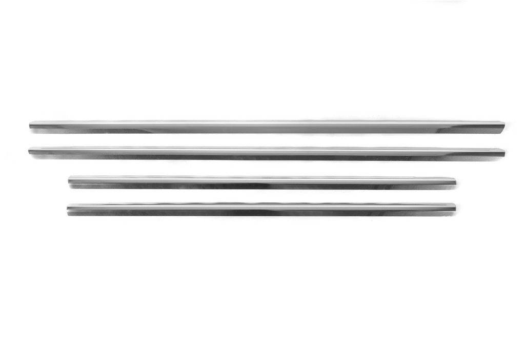 Glass molding (4 pcs., stainless steel) for Ford C-Max 2004-2010 - Reelken Auto