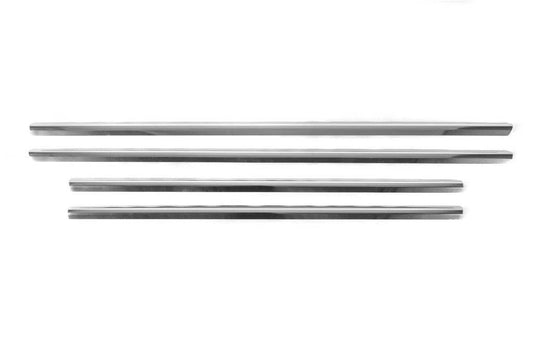 Glass molding (4 pcs., stainless steel) for Ford C-Max 2004-2010 - Reelken Auto
