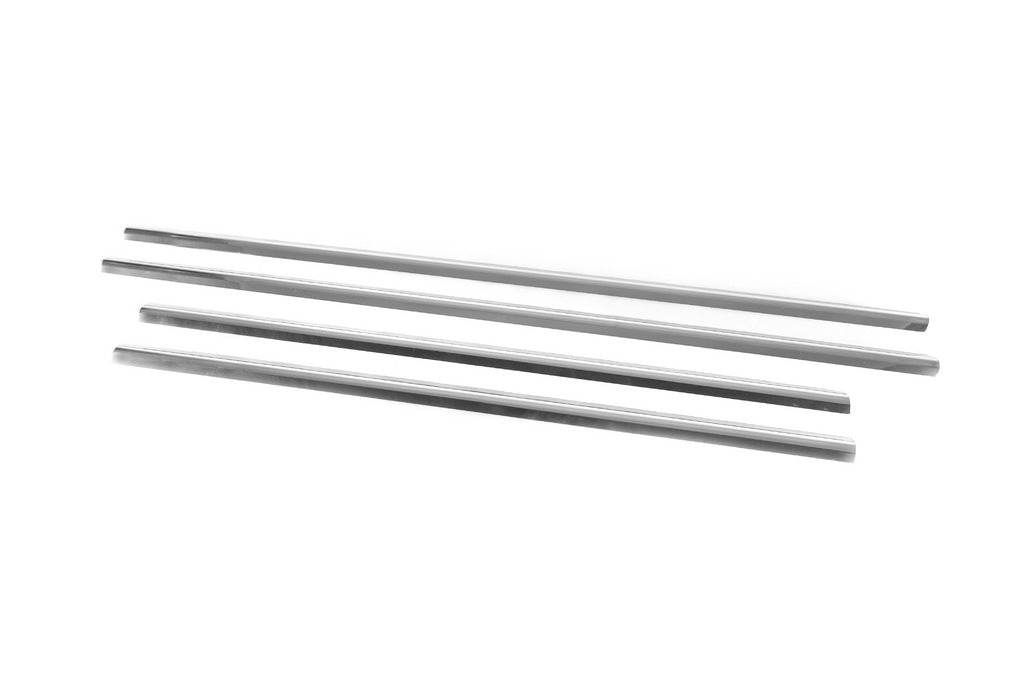 Glass molding (4 pcs., stainless steel) for Ford C-Max 2004-2010 - Reelken Auto