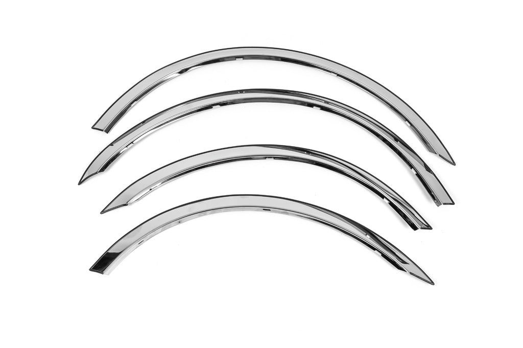 Fender flares (4 pcs, stainless steel) for Nissan Primera P12 2002-2007 - image 3