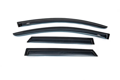 Window Deflectors (4 pcs, HIC) for Nissan Qashqai 2007-2010 - image 2