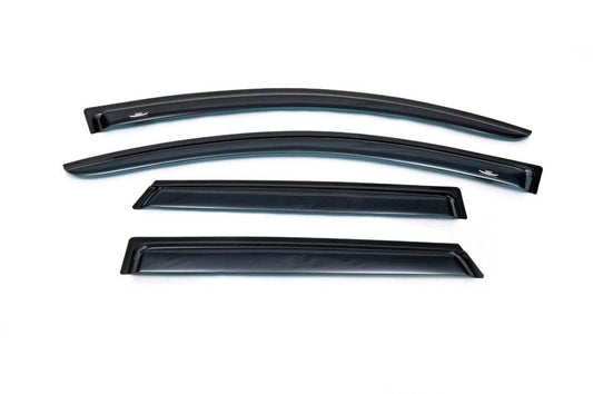 Deflectors (4-piece, HIC) for Nissan Qashqai 2010-2014 - Reelken Auto