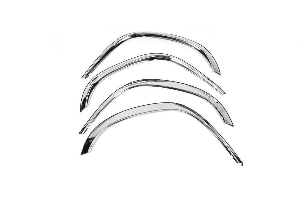 Fender flares 1985-1989 (4 pcs, stainless steel) for Mercedes E-сlass W124 1984-1997 - image 2