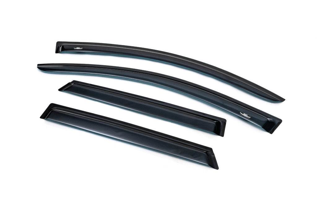 Deflectors (4-piece, HIC) for Nissan Qashqai 2010-2014 - Reelken Auto
