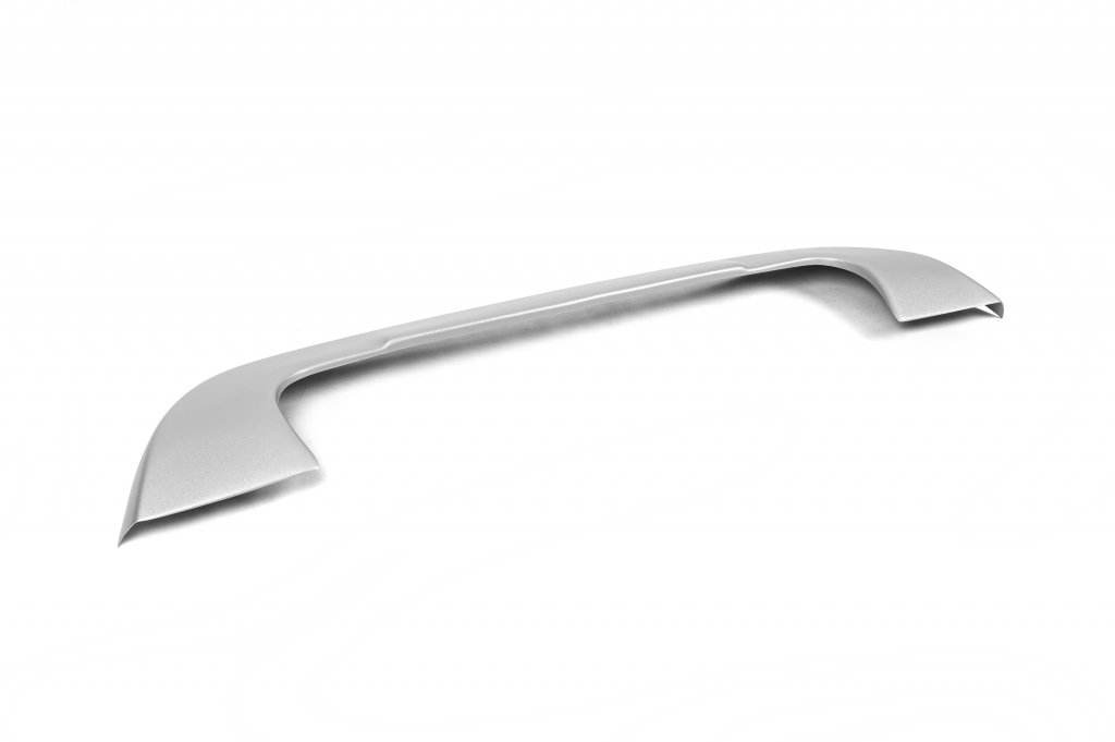 Upper front bumper overlay (ABS, gray) for Dacia Duster 2018-2024 - Reelken Auto
