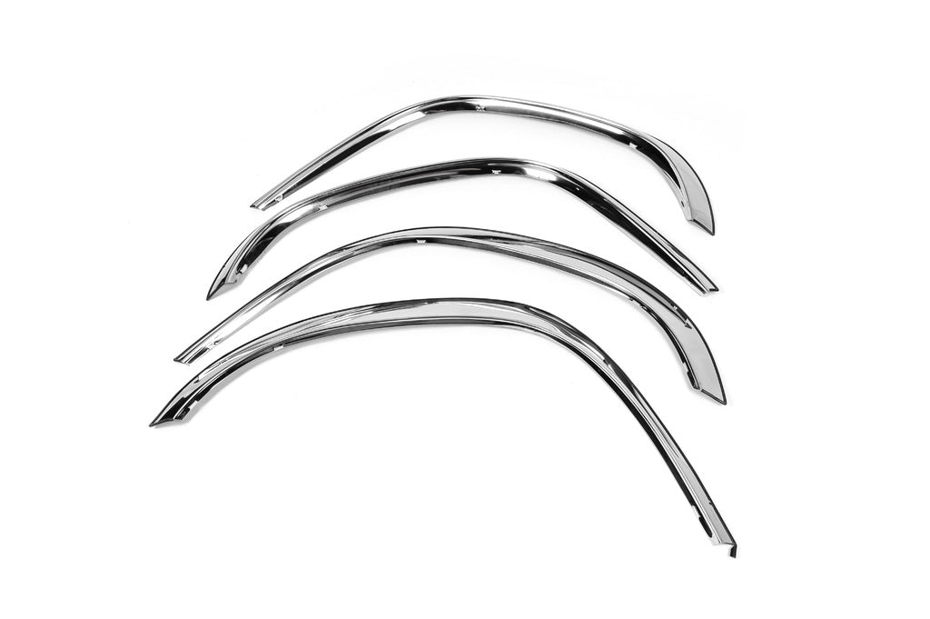 Fender flares 1985-1989 (4 pcs, stainless steel) for Mercedes E-сlass W124 1984-1997 - image 3