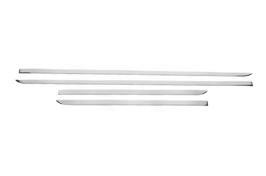 Door moldings (4 pcs., stainless steel) for Audi Q3 2011-2019 - Reelken Auto
