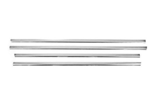 Glass molding (4 pcs., stainless steel) for Ford S-Max 2007-2014 - Reelken Auto