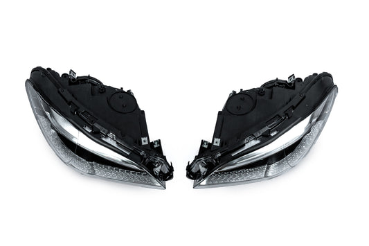 Front Full LED headlights (2010-2013, 2 pcs) for BMW 5 Series F10/F11 2010–2016 - image 2