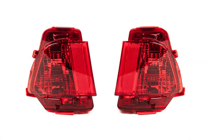 Rear dimensions (2 pcs, 2015-2022, standard) for Lexus LX570/450d - image 1