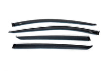 Window deflectors with chrome trim (4 pcs, HIC) for Kia Sportage 2015-2021 - image 1