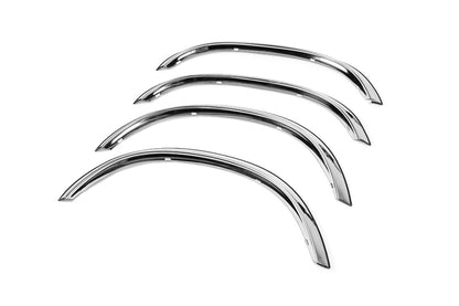 Fender Trim 1988-1993 (4 pcs, Stainless Steel) for Mercedes W201 (190) 1982-1993 - image 3