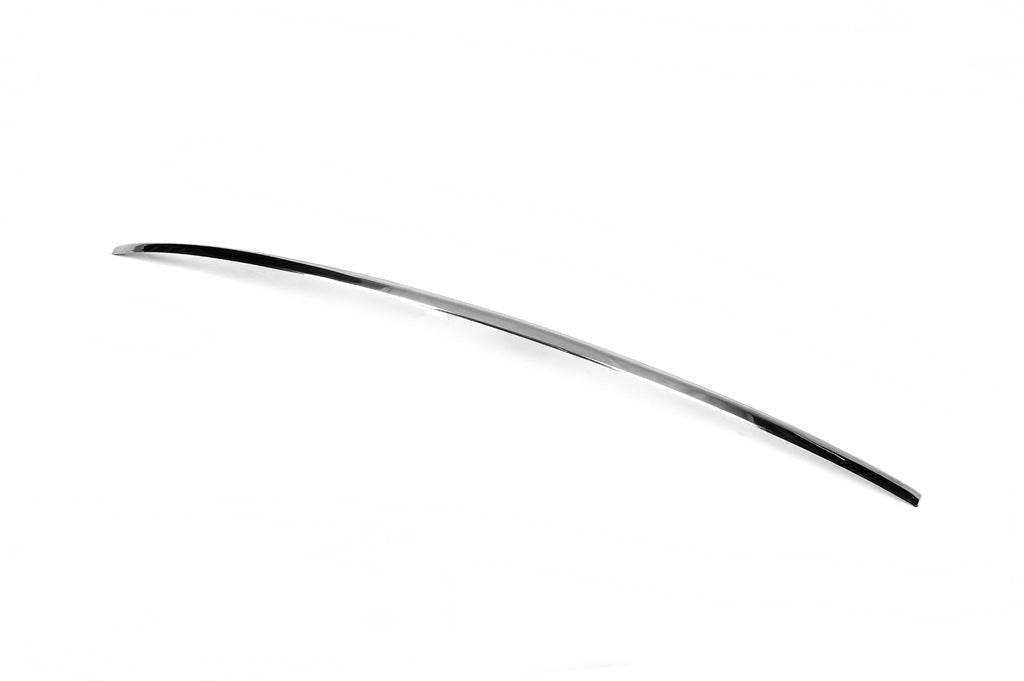 Chrome bar above Tit-design number (stainless steel) for Skoda Rapid 2012-2019 - Reelken Auto