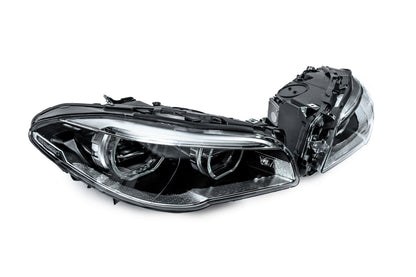 Front Full LED headlights (2010-2013, 2 pcs) for BMW 5 Series F10/F11 2010–2016 - image 4