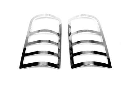 Chrome Tail Light Covers (2 pcs, Stainless Steel) for Peugeot Partner 1996-2008 - image 3