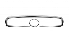 Grille Trim Cover (2010-2015, Upper, Stainless Steel) for Fiat Doblo II 2010-2022 - image 2