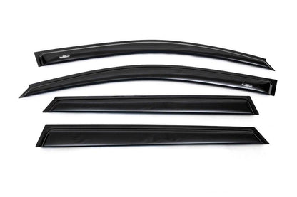 Deflectors (4-piece, HIC) for Kia Sorento II XM 2009-2014 - Reelken Auto