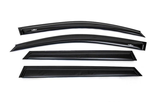 Deflectors (4-piece, HIC) for Kia Sorento II XM 2009-2014 - Reelken Auto