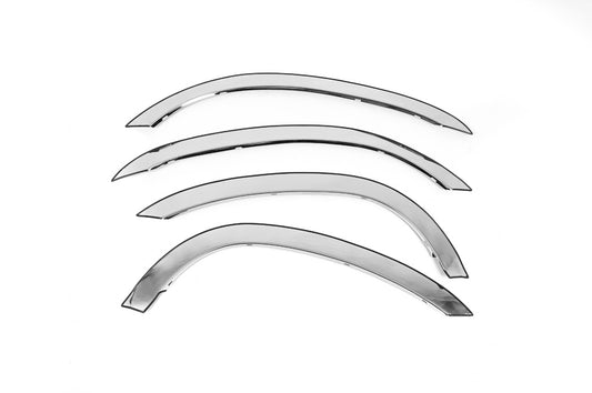 Fender flares (4 pcs, stainless steel) for Hyundai Santa Fe 1 2000-2006 - image 2