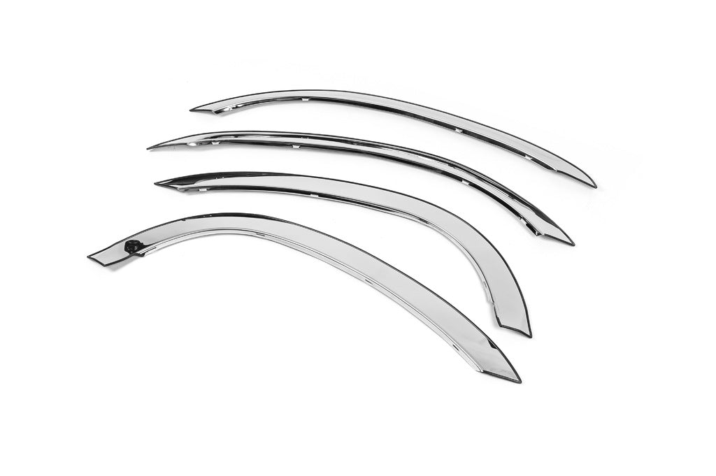 Fender flares (4 pcs, stainless steel) for Hyundai Santa Fe 1 2000-2006 - image 3