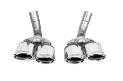 AMG G65/G63 V4 Exhaust Tips (2 pcs) for Mercedes G сlass W463 1990-2018 - image 2