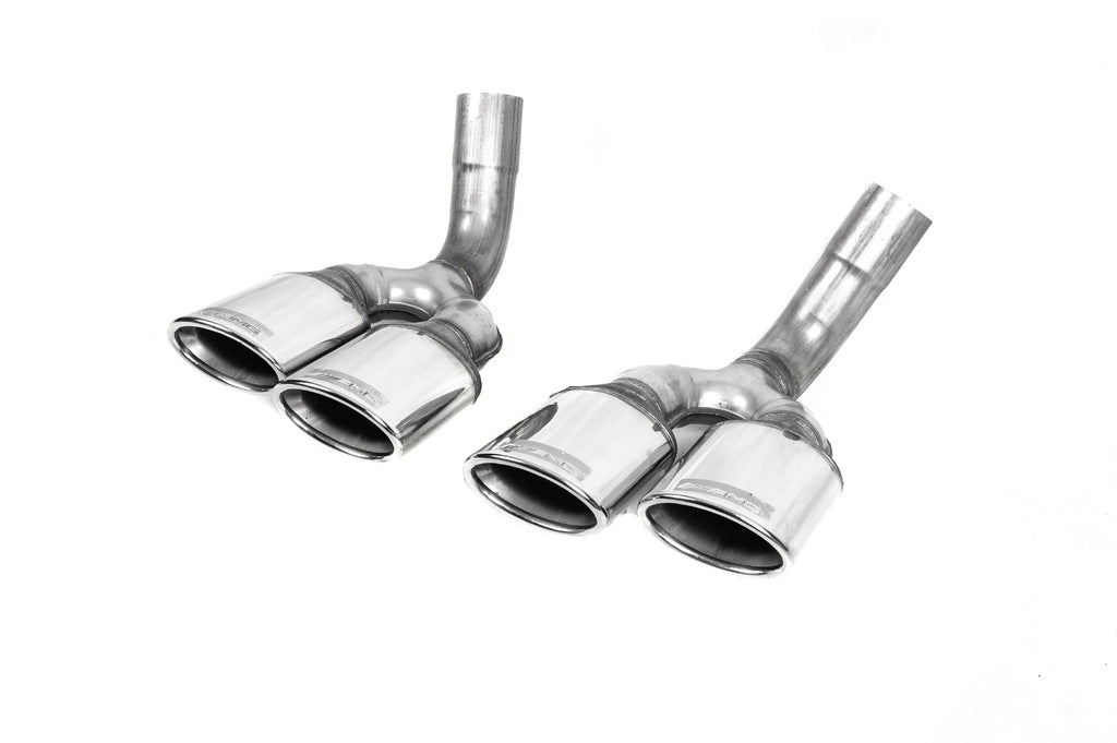 AMG G65/G63 V4 Exhaust Tips (2 pcs) for Mercedes G сlass W463 1990-2018 - image 1