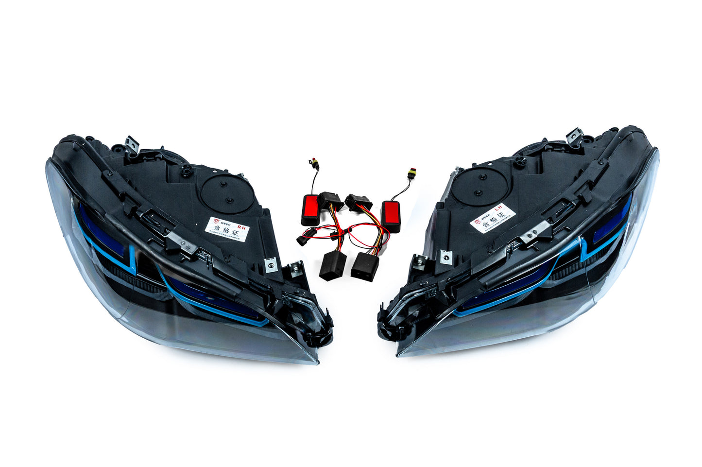 Full LED Headlights G30 Laser LCI-Style (2013-2016, 2 pcs) for BMW 5 Series F10/F11 2010–2016 - image 4