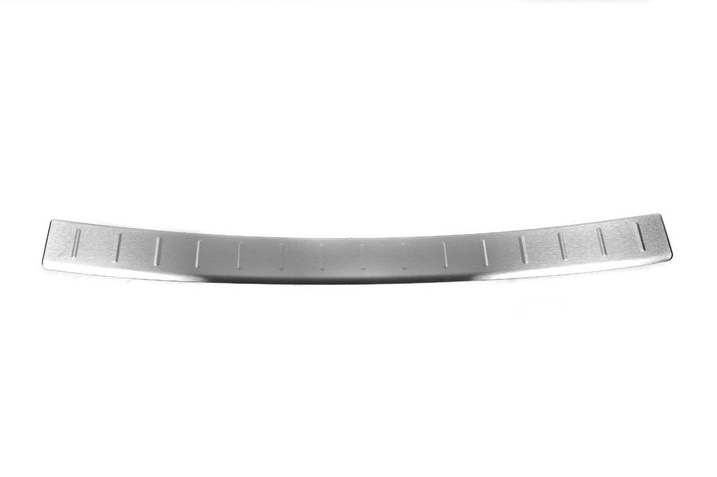 Rear bumper protector OmsaLine (SW, stainless steel) for Mercedes C-сlass W205 2014-2021 - image 1