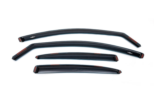 In-Channel Window Deflectors LiftBack (4 pcs, HIC) for Skoda Octavia III A7 2013-2019 - image 1