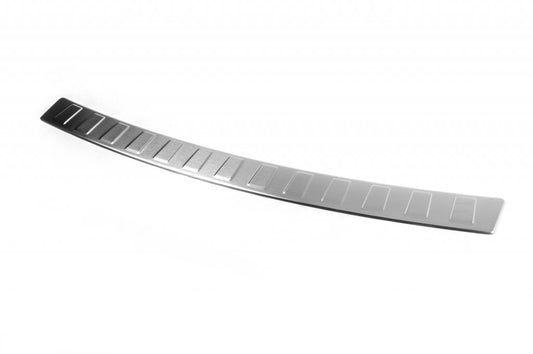 Stainless Steel Rear Bumper Protector OmsaLine (matte, stainless) for BMW X3 F-25 2011-2018 - image 2