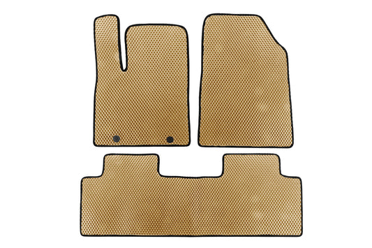 EVA Floor Mats (for Yuan Up, Beige) for BYD Yuan 2021- - image 1