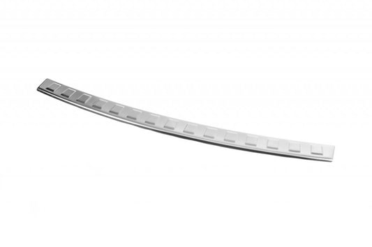 Rear bumper protector OmsaLine (AVANT, stainless steel) for Audi A4 B8 2007-2015 - image 1