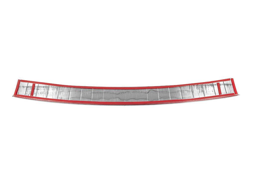 Pad on the rear bumper OmsaLine (stainless steel) for Peugeot 5008 2009-2016 - Reelken Auto