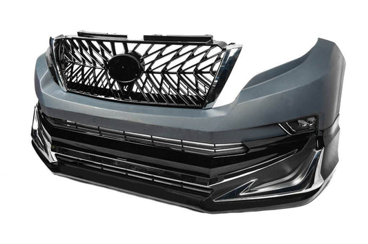 Front bumper and Modelista 2013-2017 for Toyota Land Cruiser Prado 150 - Reelken Auto