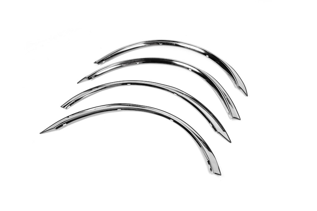 Fender flares (4 pcs, stainless steel) for Mazda 323 1977-2003 - image 1