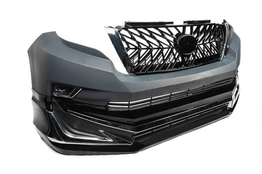 Front bumper and Modelista 2013-2017 for Toyota Land Cruiser Prado 150 - Reelken Auto