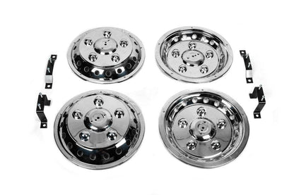 Stainless steel caps Exclusive V2 (2-roll) for Volkswagen LT 1995-2006 - Reelken Auto