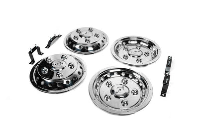 Stainless steel caps Exclusive V2 (2-roll) for Volkswagen LT 1995-2006 - Reelken Auto