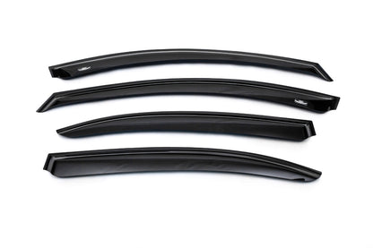 Window Deflectors (4 pcs, HIC) for Hyundai Sonata NF 2004-2009 - image 1