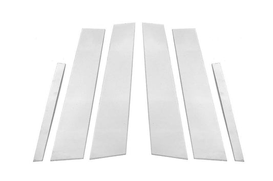 Pads on the door pillar (stainless) for Renault Megane III 2009-2016 - Reelken Auto