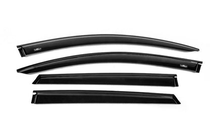 Deflectors (4-piece, HIC) for Suzuki SX4 S-Cross 2013-2016 - Reelken Auto