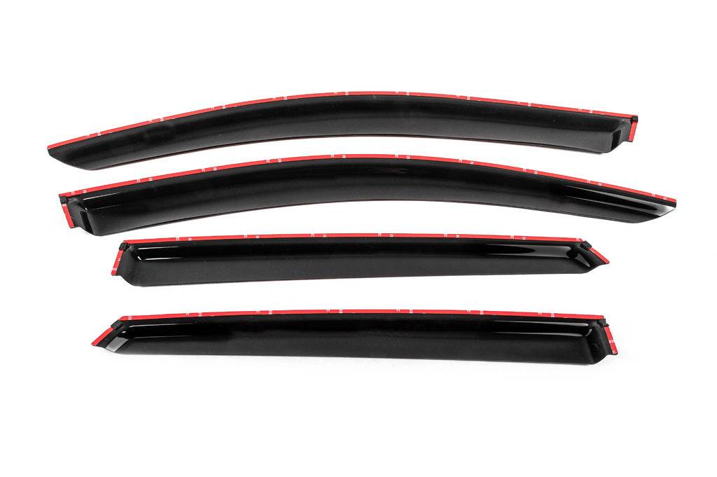 Deflectors (4-piece, HIC) for Suzuki SX4 S-Cross 2013-2016 - Reelken Auto