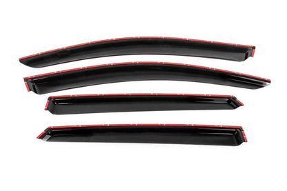Deflectors (4-piece, HIC) for Suzuki SX4 S-Cross 2013-2016 - Reelken Auto