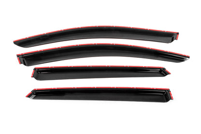 Window Deflectors (4 pcs, HIC) for Suzuki SX4 S-Cross 2013-2016 - image 4